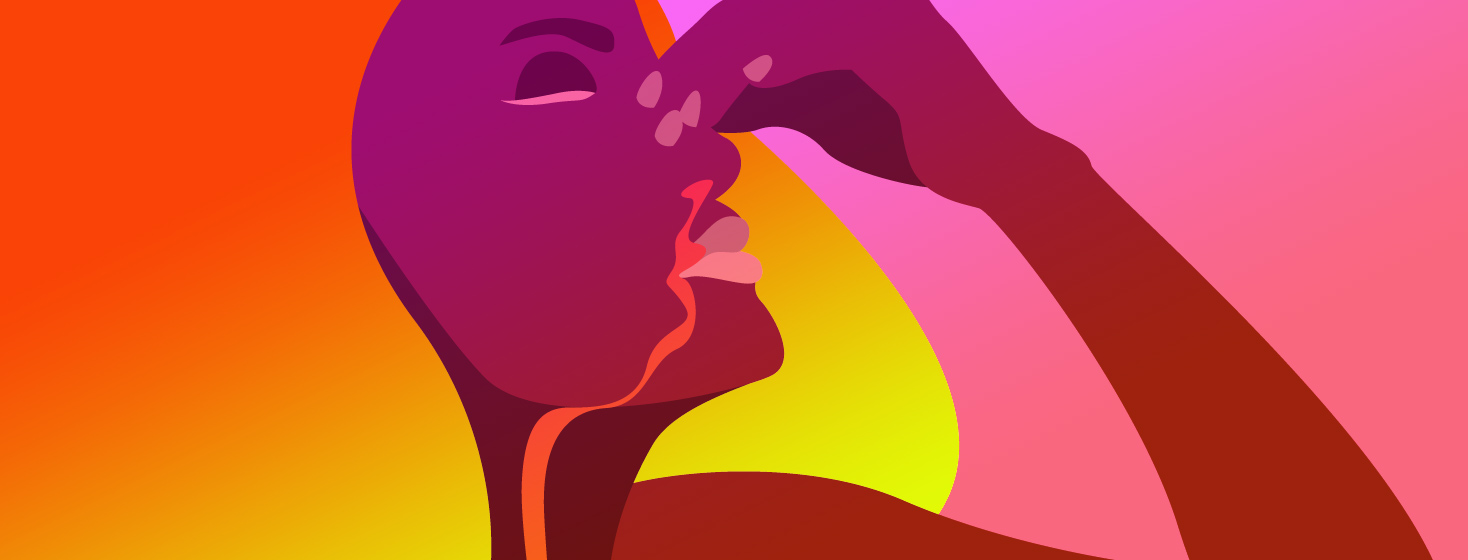 A stylized figure has a nosebleed.