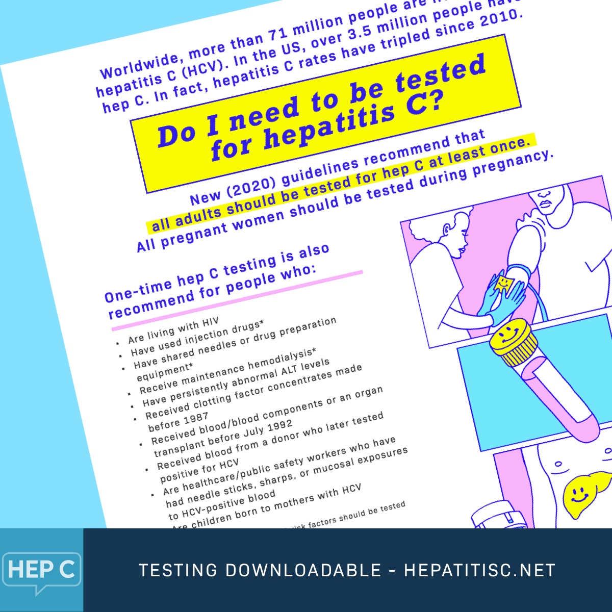 Hep C testing downloadable pdf